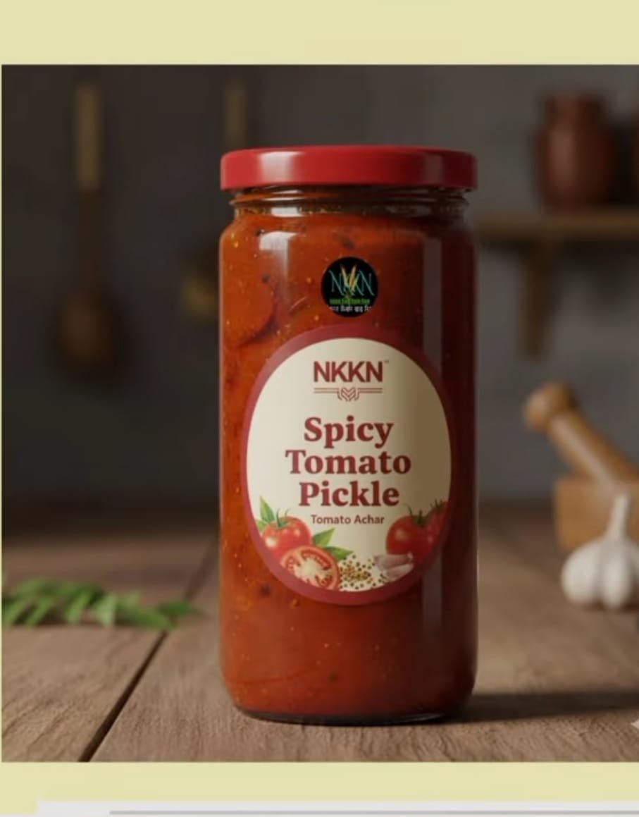 Spicy Tomato Pickle A Fiery Traditional Delight by NKKN