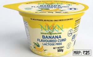 Read more about the article NKKN Brand Banana Flavored Curd Lactose Free