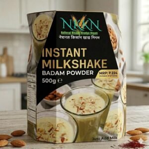Read more about the article NKKN Instant Badam Milkshake Powder – A Delicious and Nutritious Almond Delight