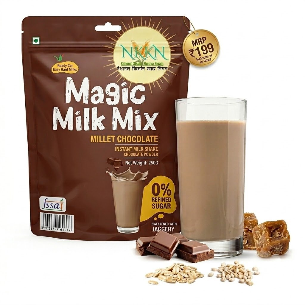 Read more about the article N7KKN Brand Instant hot Magic Mix Millet Chocolate – A Delicious and Nutritious Choice for Modern Lifestyles
